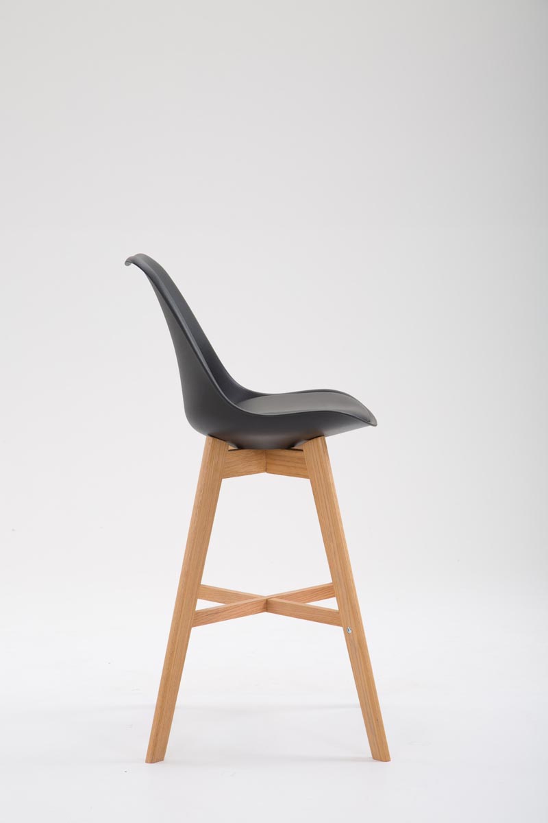 Tabouret de bar Cannes avec coque en plastique
