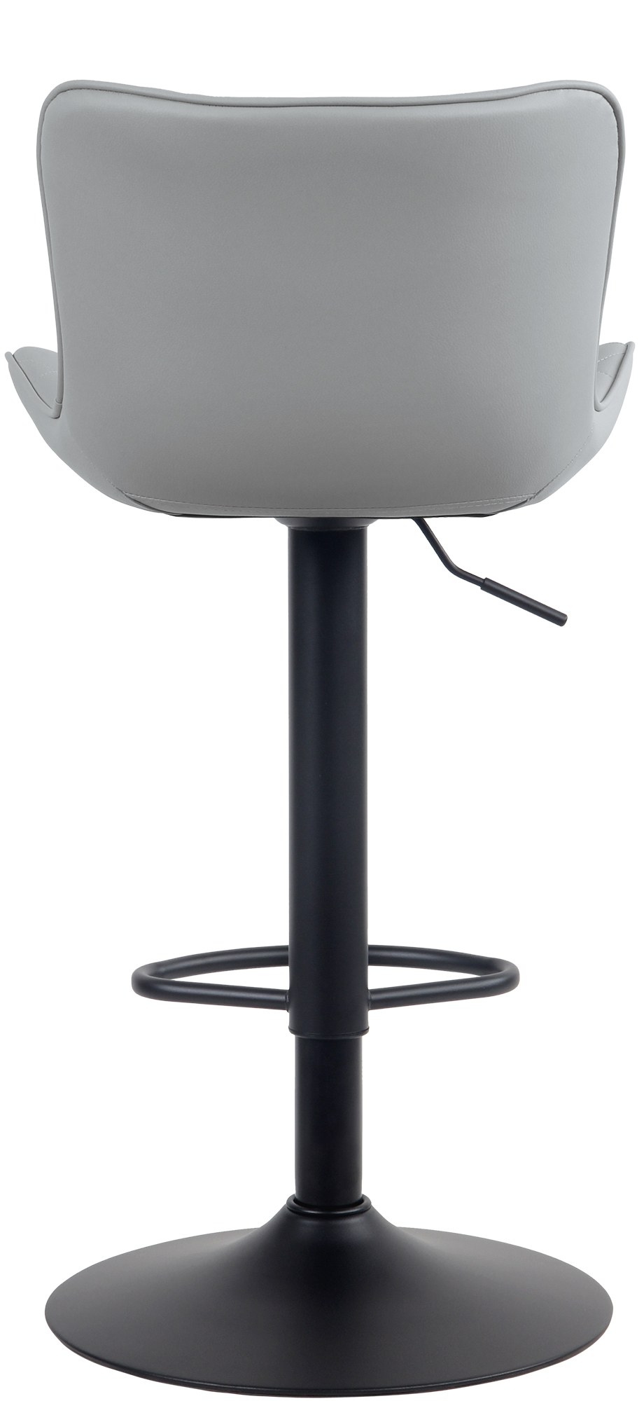 Tabouret de bar Emma Pied en Métal Hauteur réglable Siège pivotant