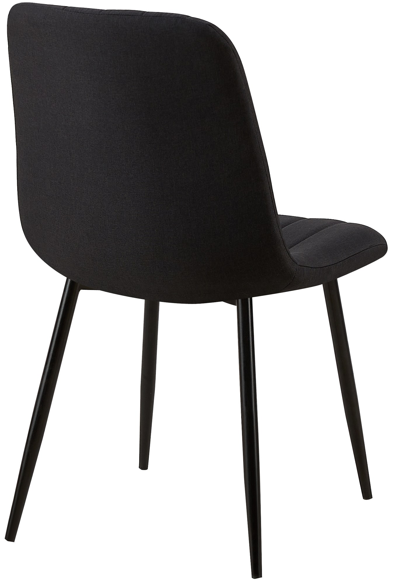 Chaise de salle à manger Dijon avec Piètement en métal noir