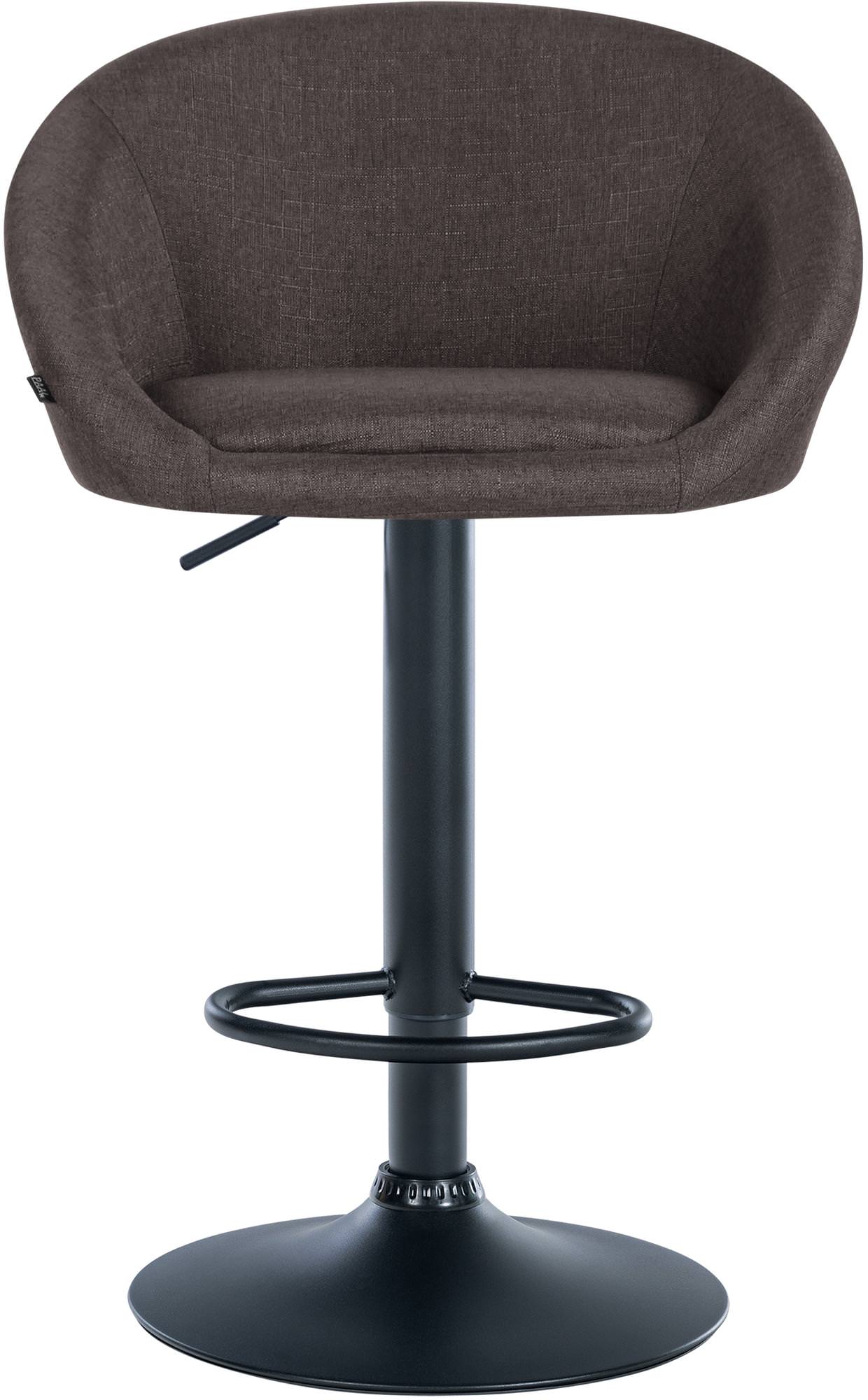 Tabouret de bar Davie Tissu