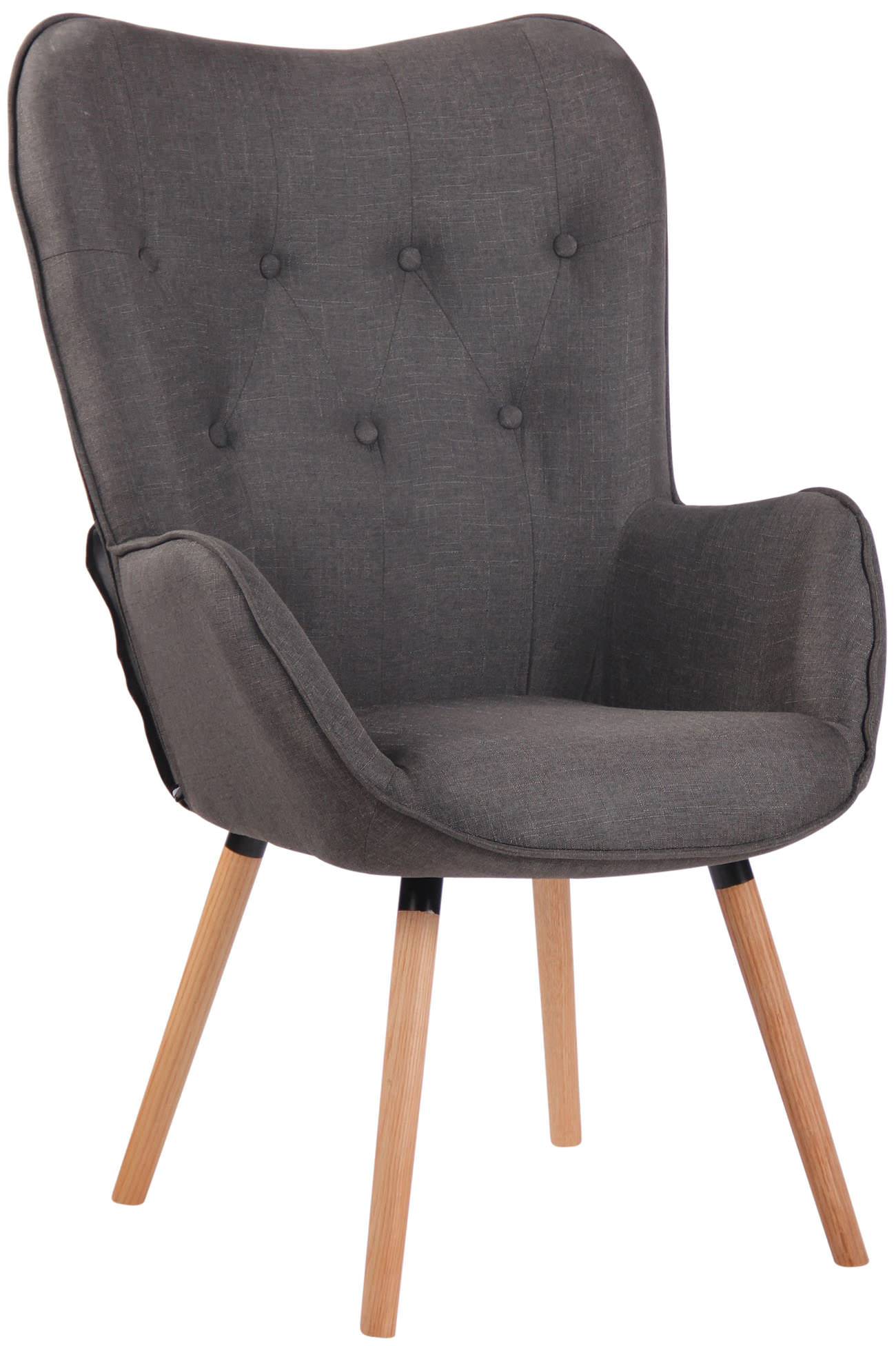 Chaise lounge Ashford en Tissu