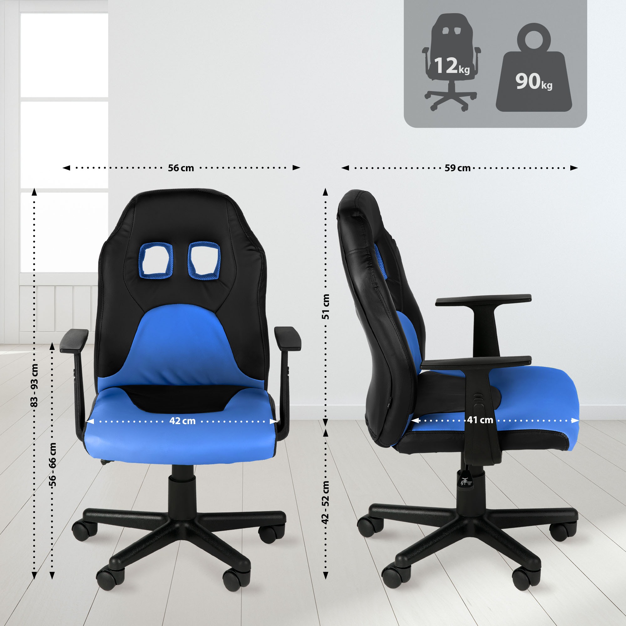 Chaise de bureau Fun pour enfants