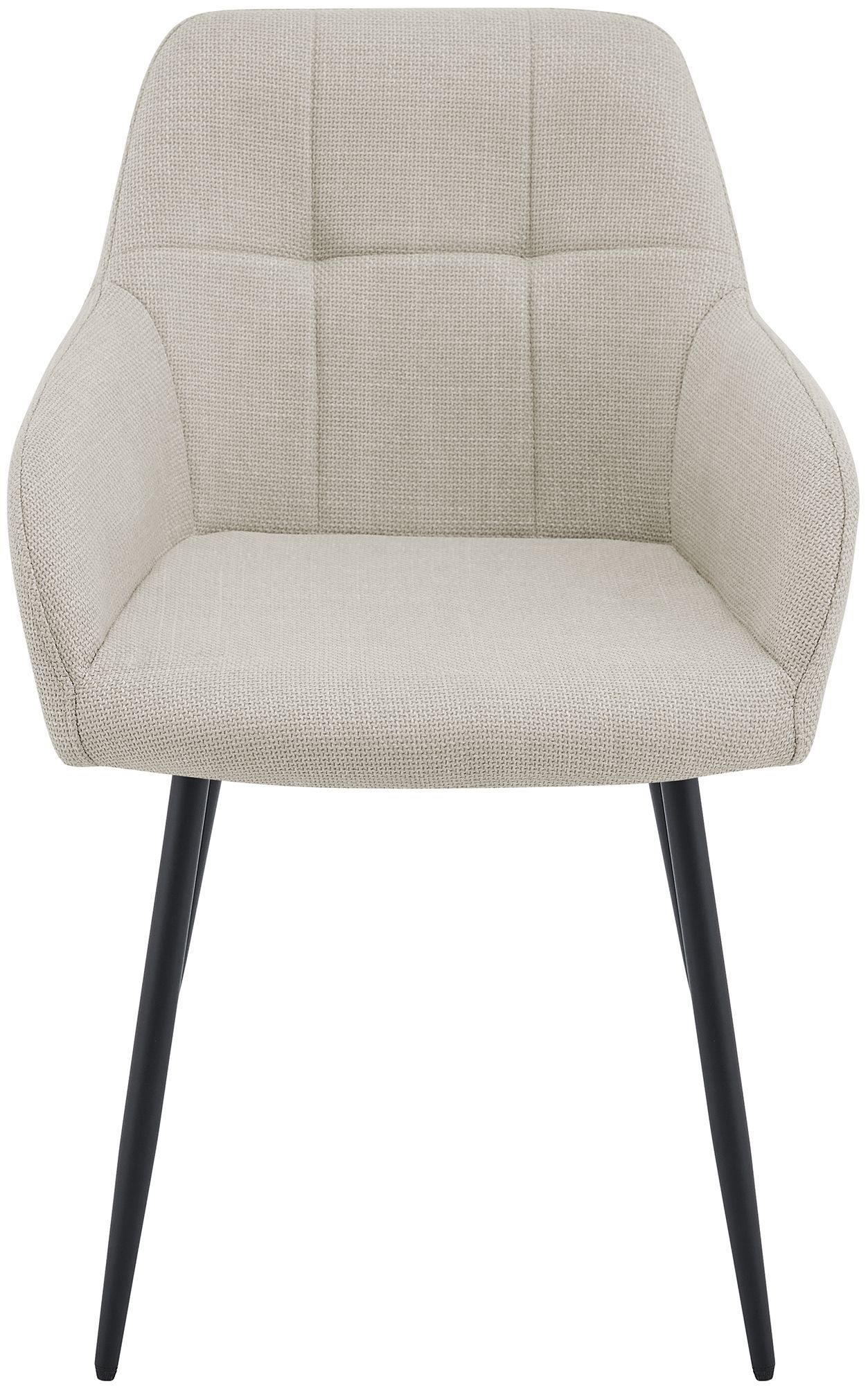 Chaise de salle à manger Fergus en tissu
