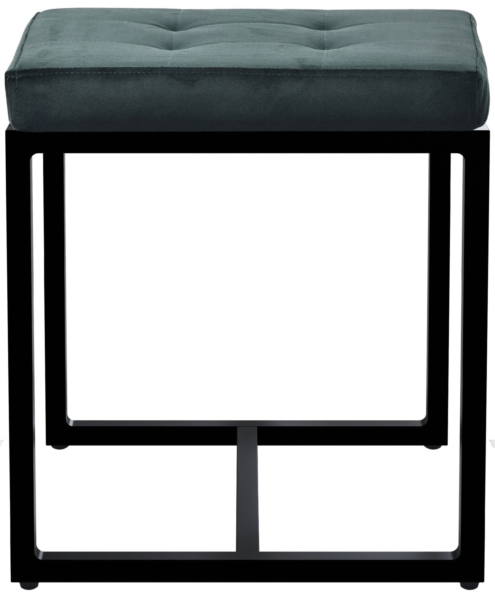 Pouf Barci avec structure noire