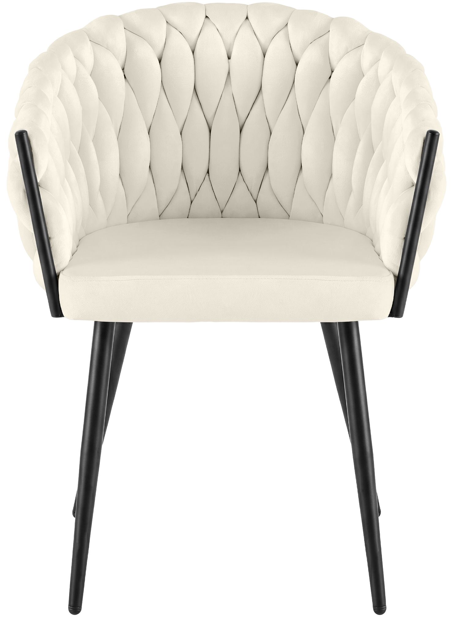 Chaise de salle a manger Molise velours