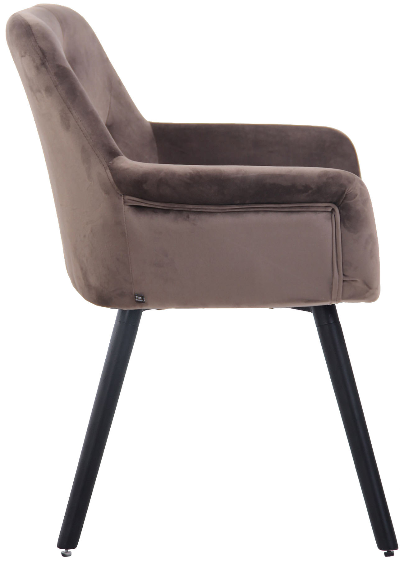 Chaise de salle à manger Cassidy en Velours