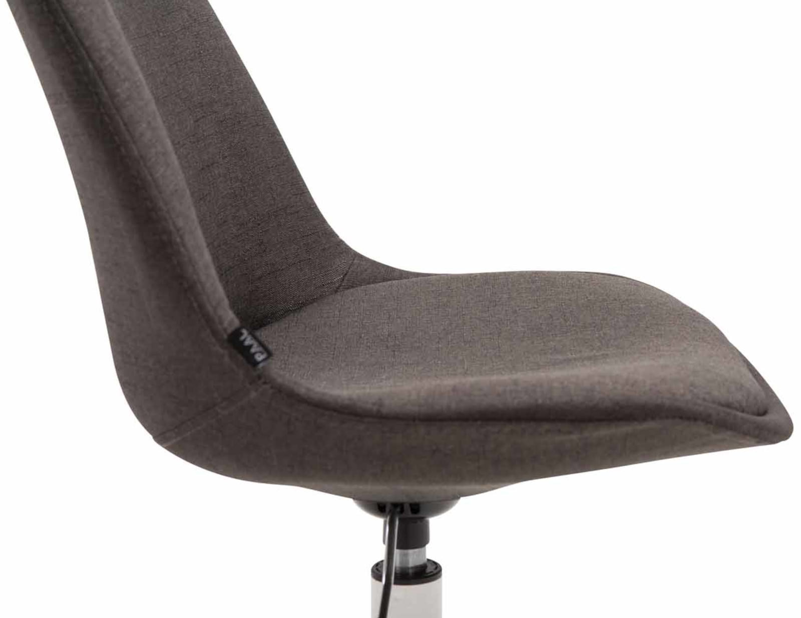 Lot de 4 Chaises de salle à manger Maverick tissu avec pied trompette