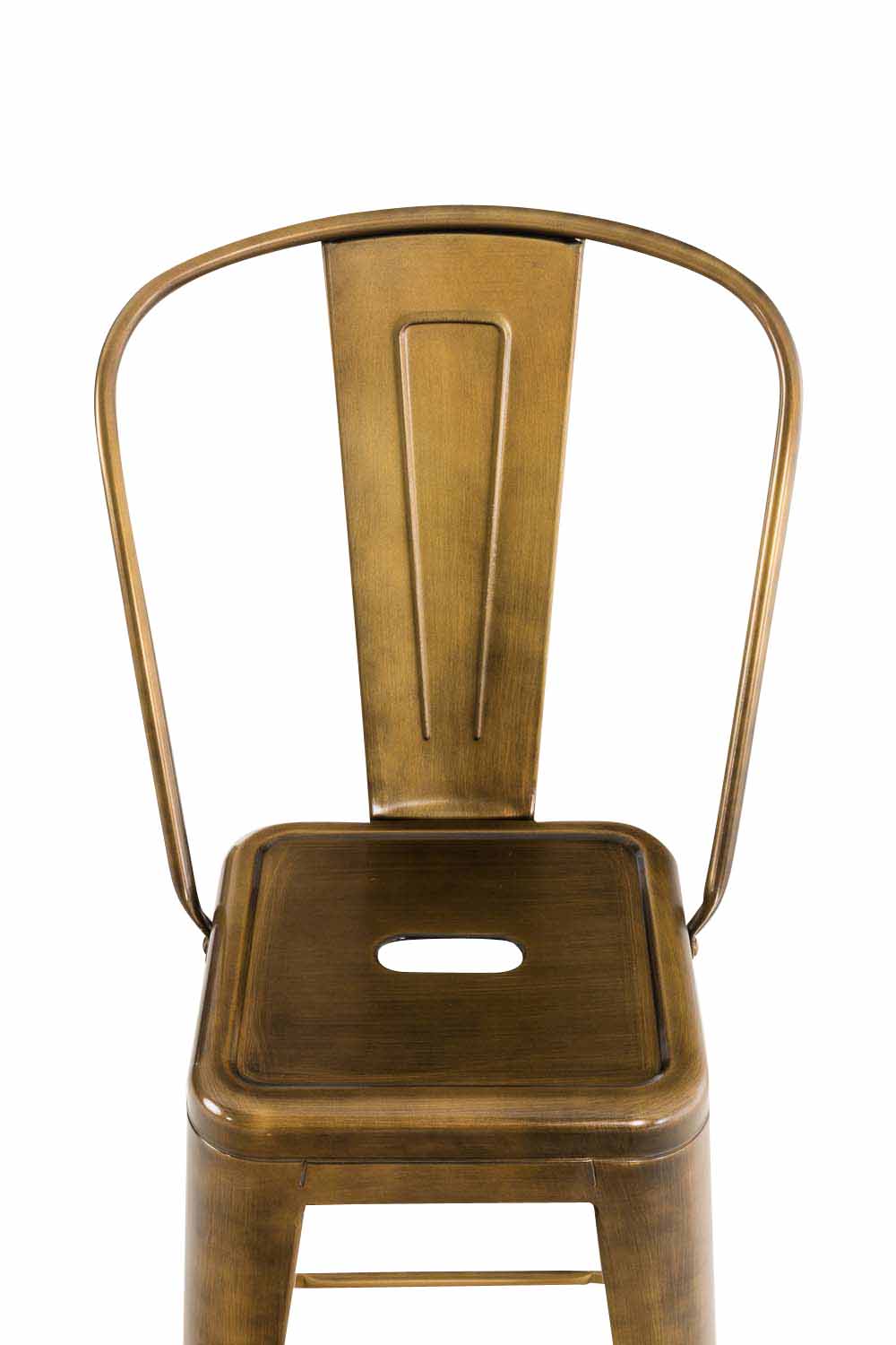 Lot de 2 tabourets de bar Aiden en métal