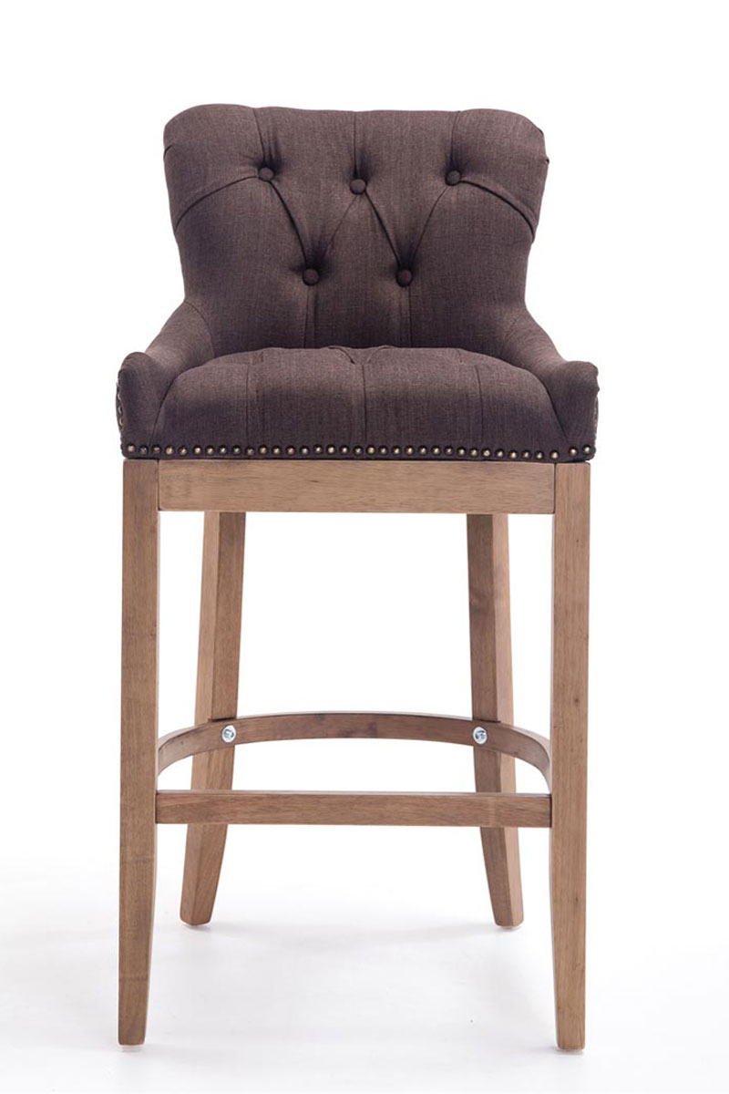 Lot de 2 Tabourets de Bar Lakewood en Tissu