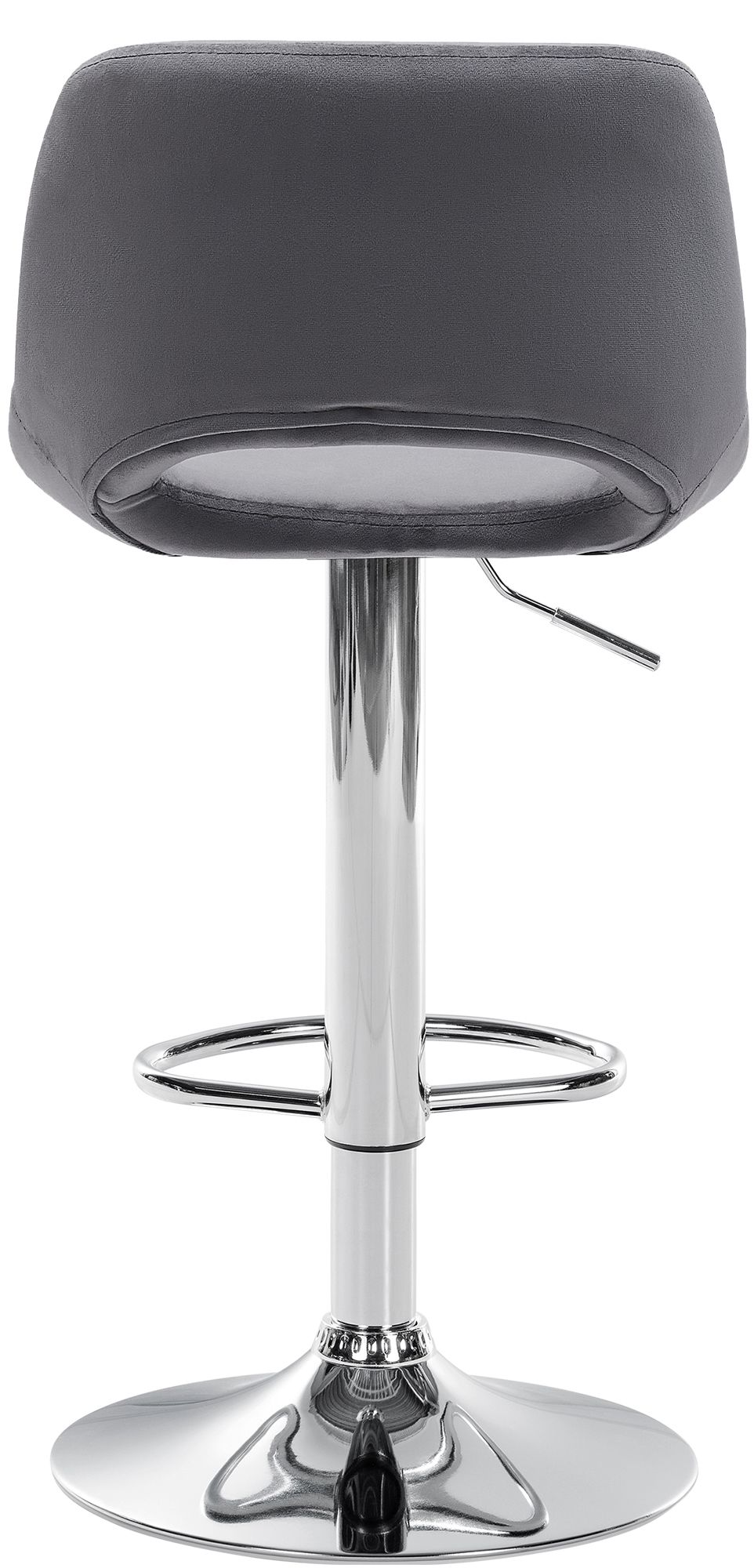 Lot de 2 tabourets de bar Camden velours