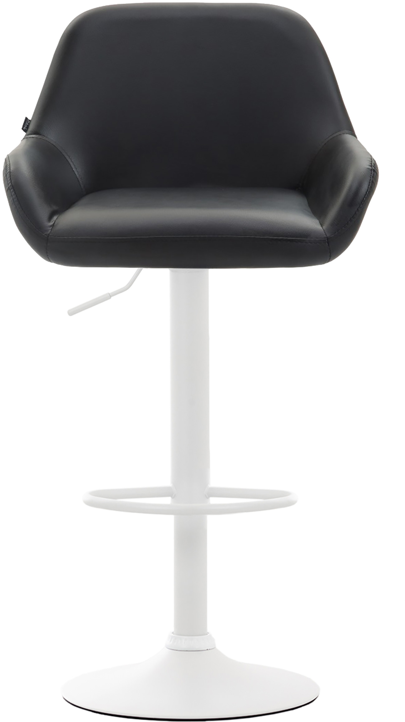 Lot de 2 tabourets de bar Braga en Similicuir