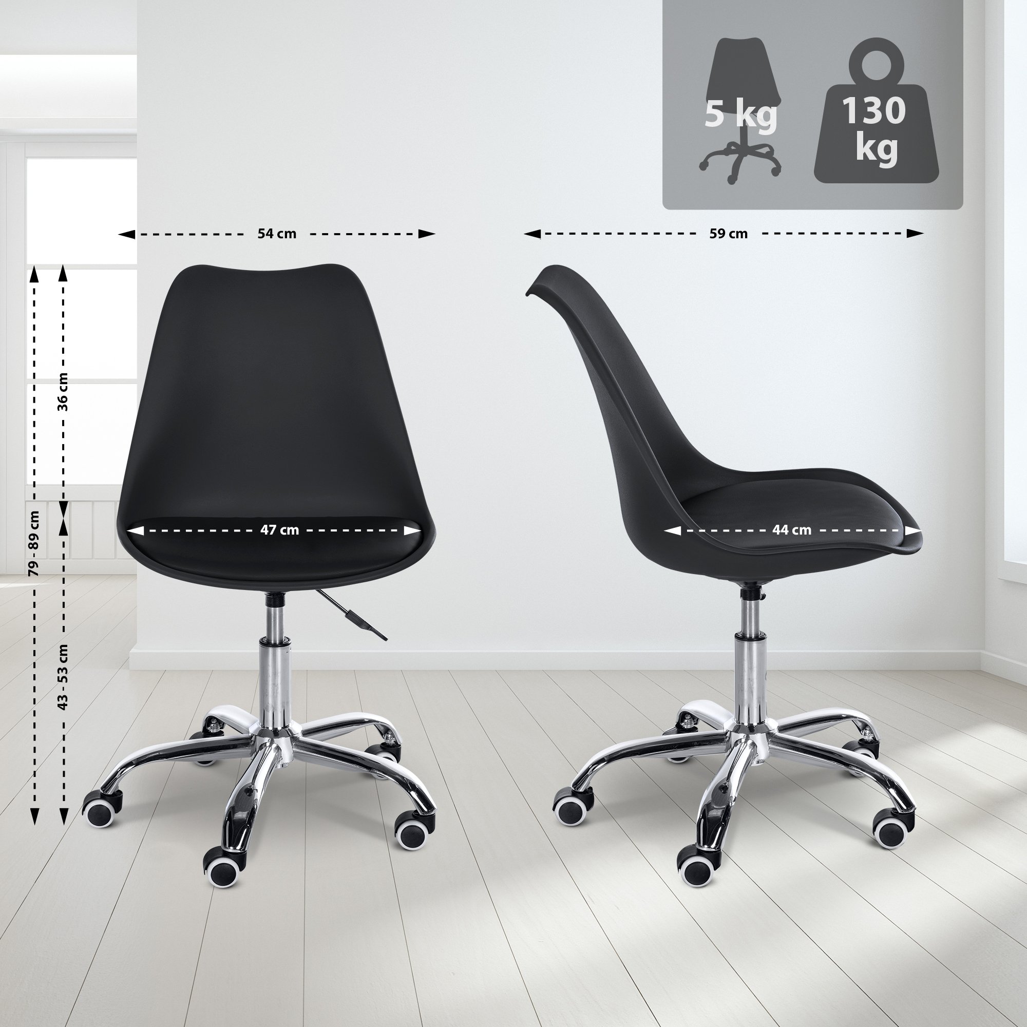 Tabouret de travail Laflin