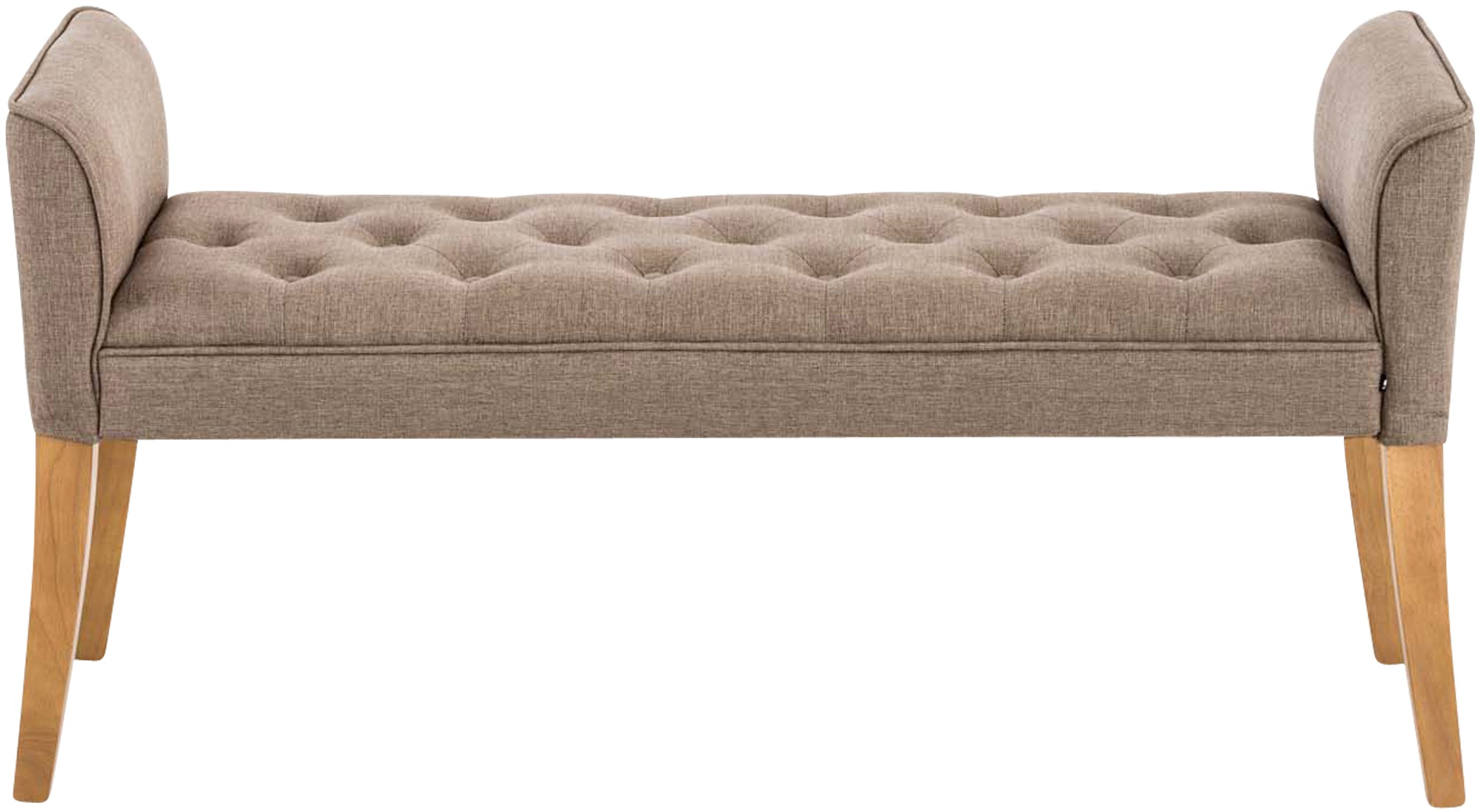 Banquette style Chersterfield Cleopatra en tissu