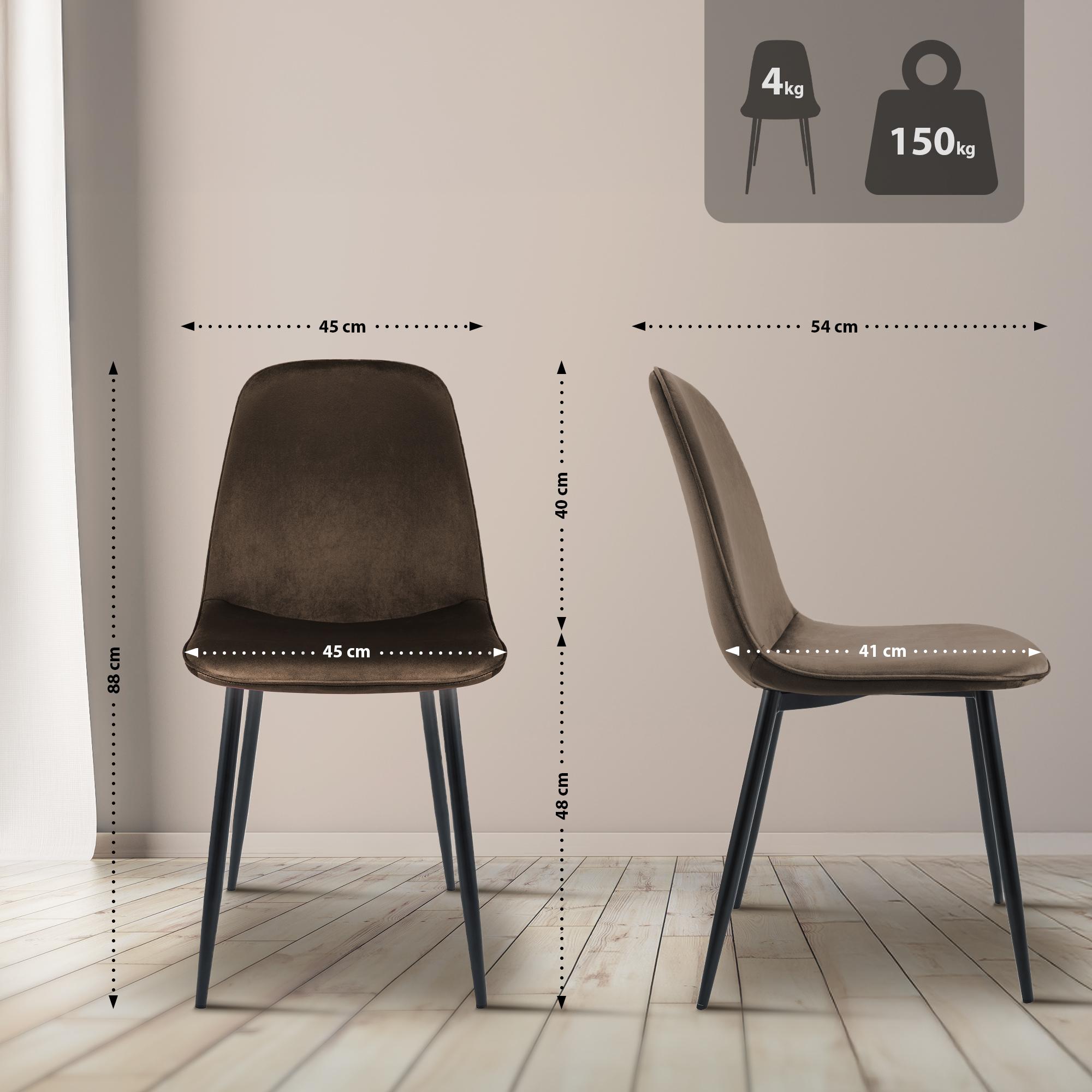 Chaise de salle à manger Maryam