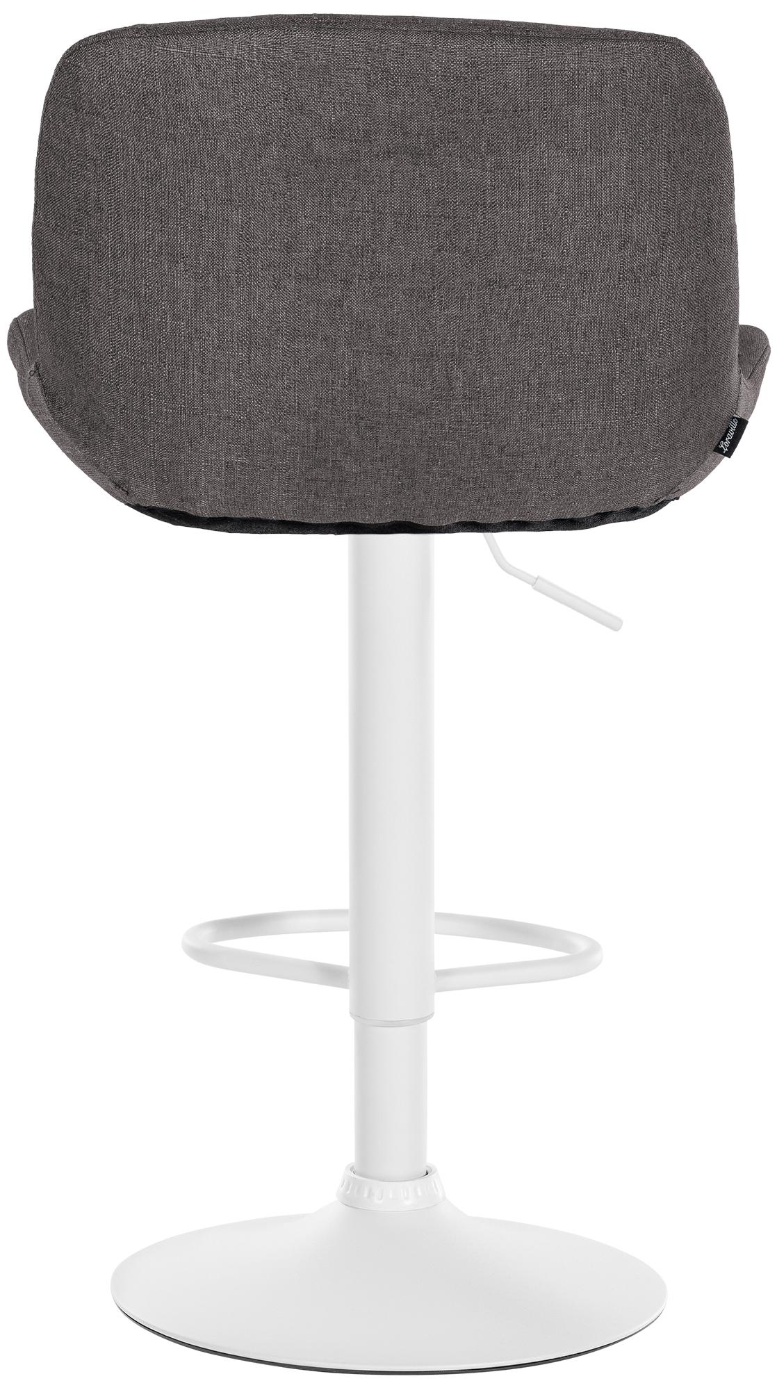 Lot de 2 tabourets de bar Solon blanc
