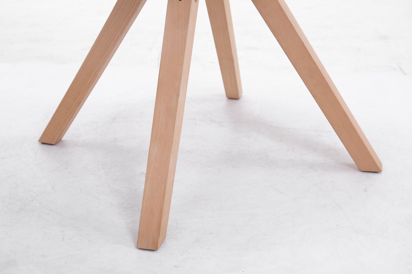 Chaise Toulouse tissu piétement en forme carrée