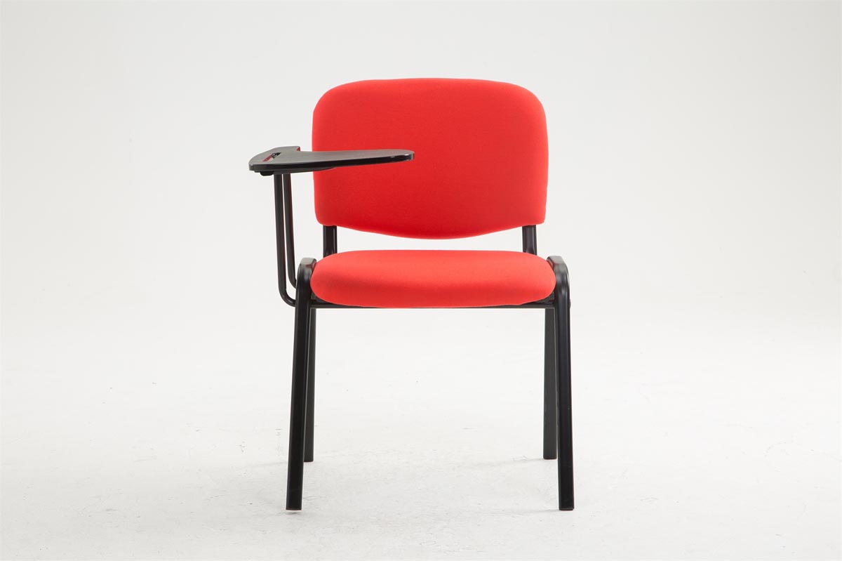 Chaise Ken en tissu avec tablette rabattable