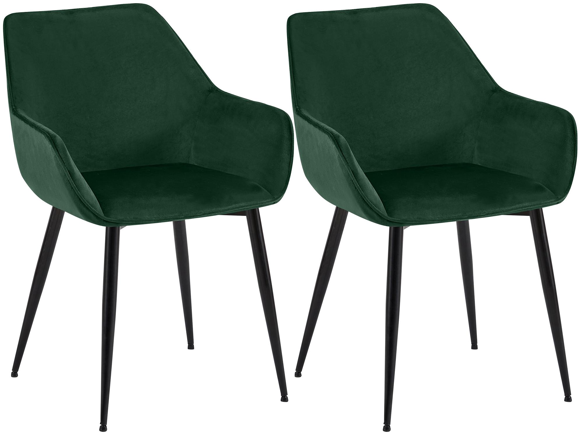 Lot de 2 chaises de salle à manger Luena