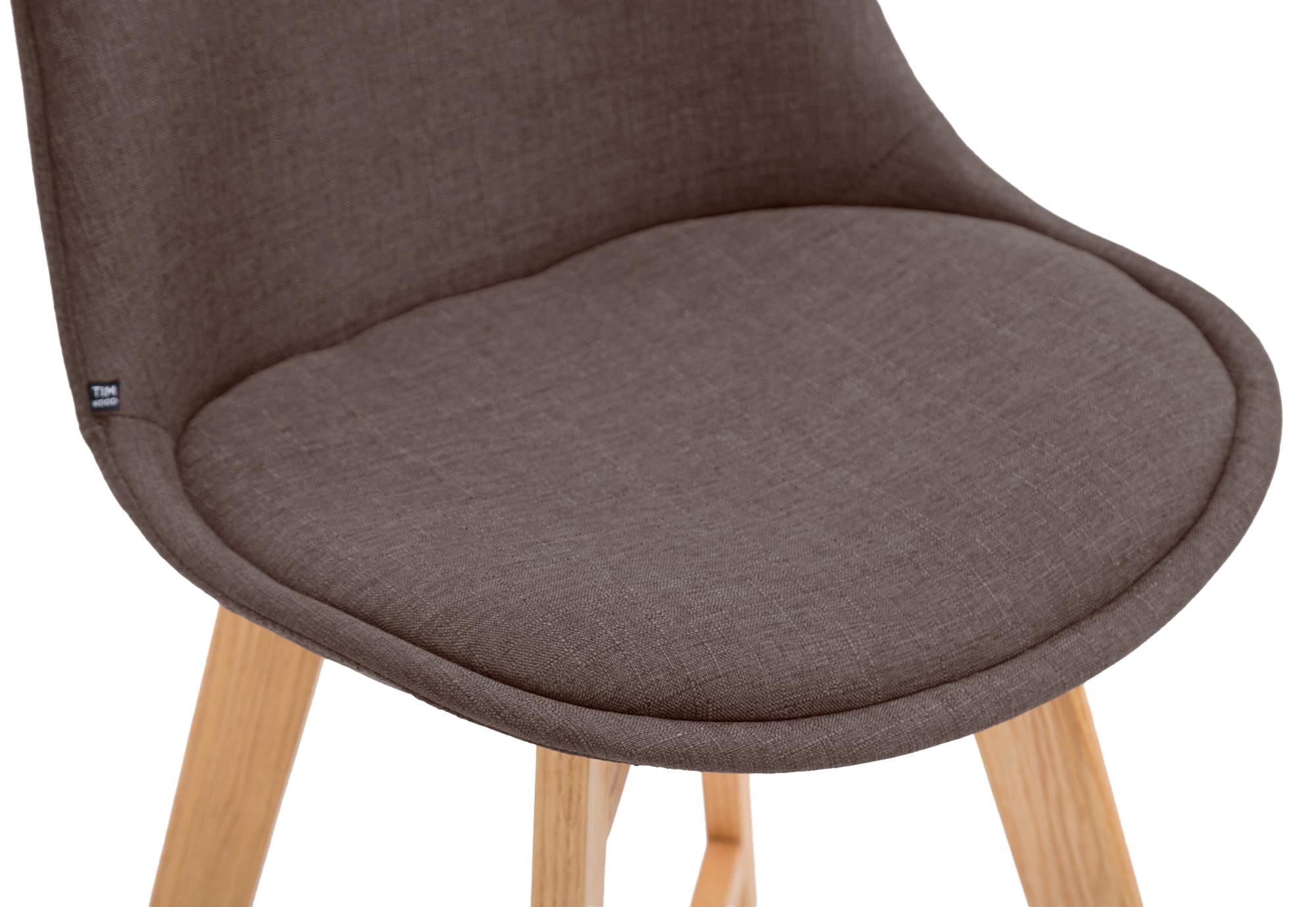 Lot de 2 tabourets de bar Cannes Tissu