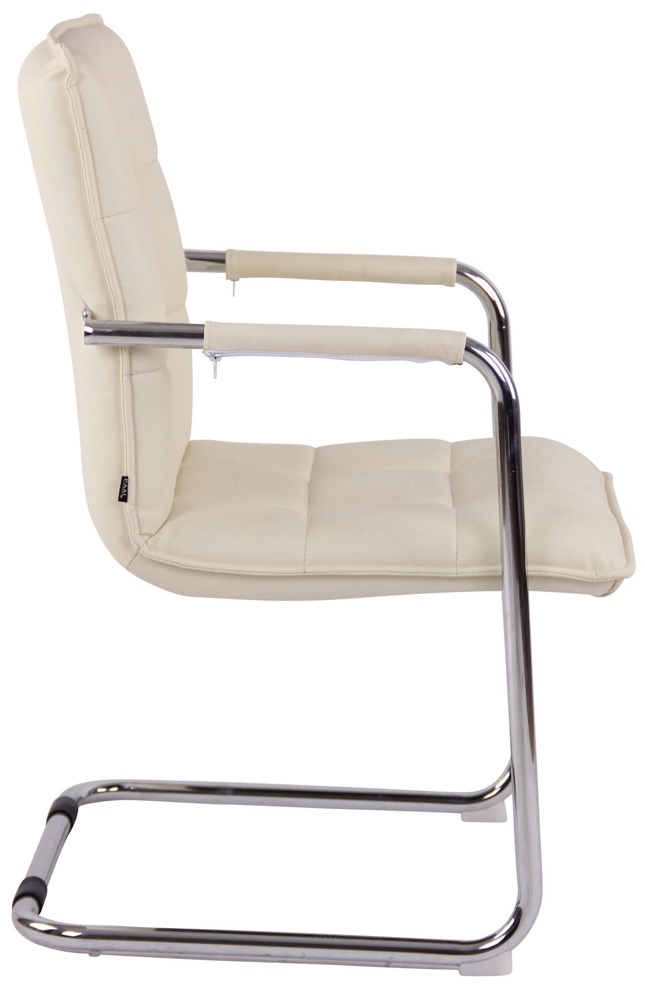 Chaise Cantilever Gandia en similicuir