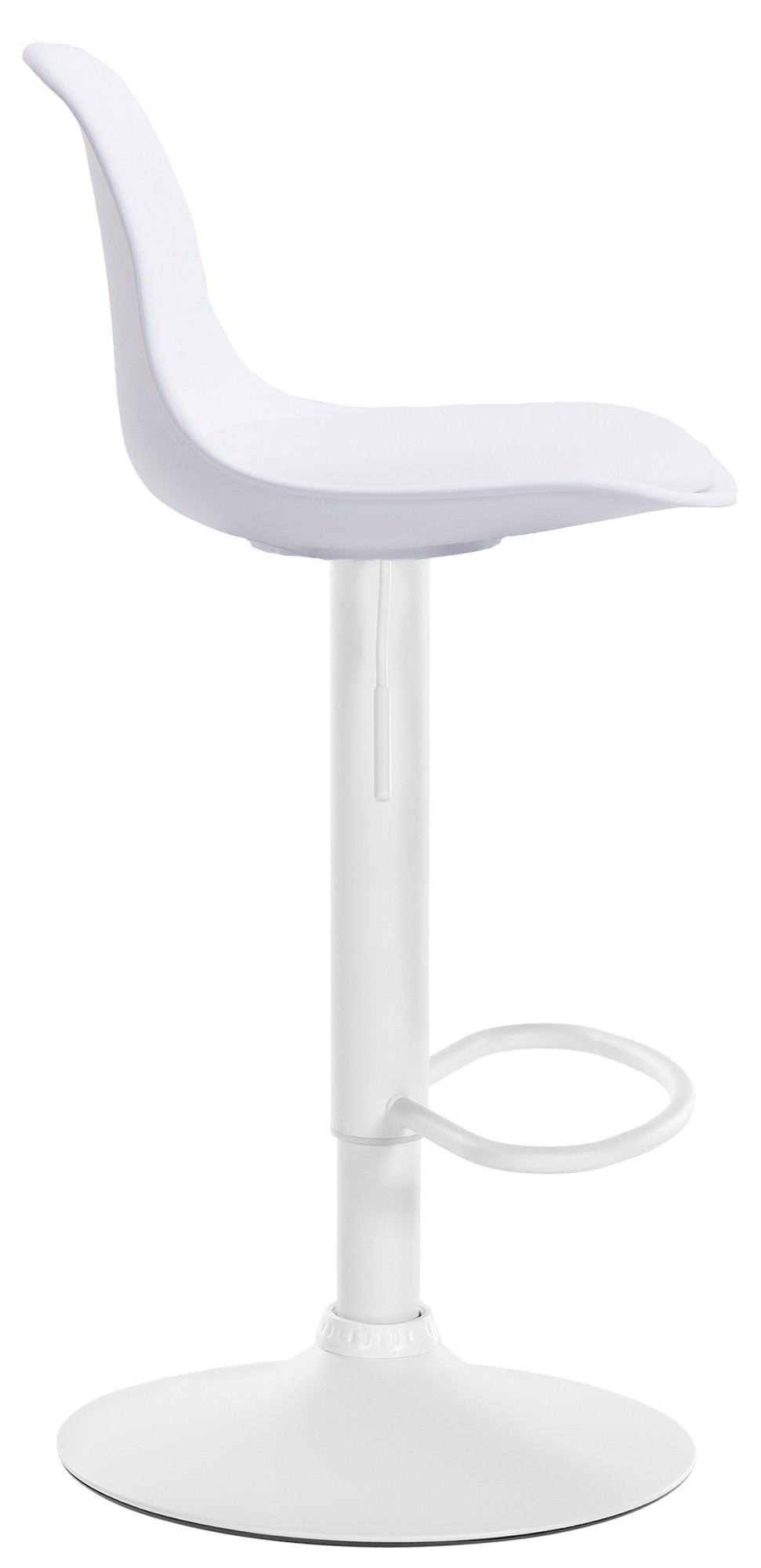 Tabouret de bar Kiel Similicuir et coque en plastique