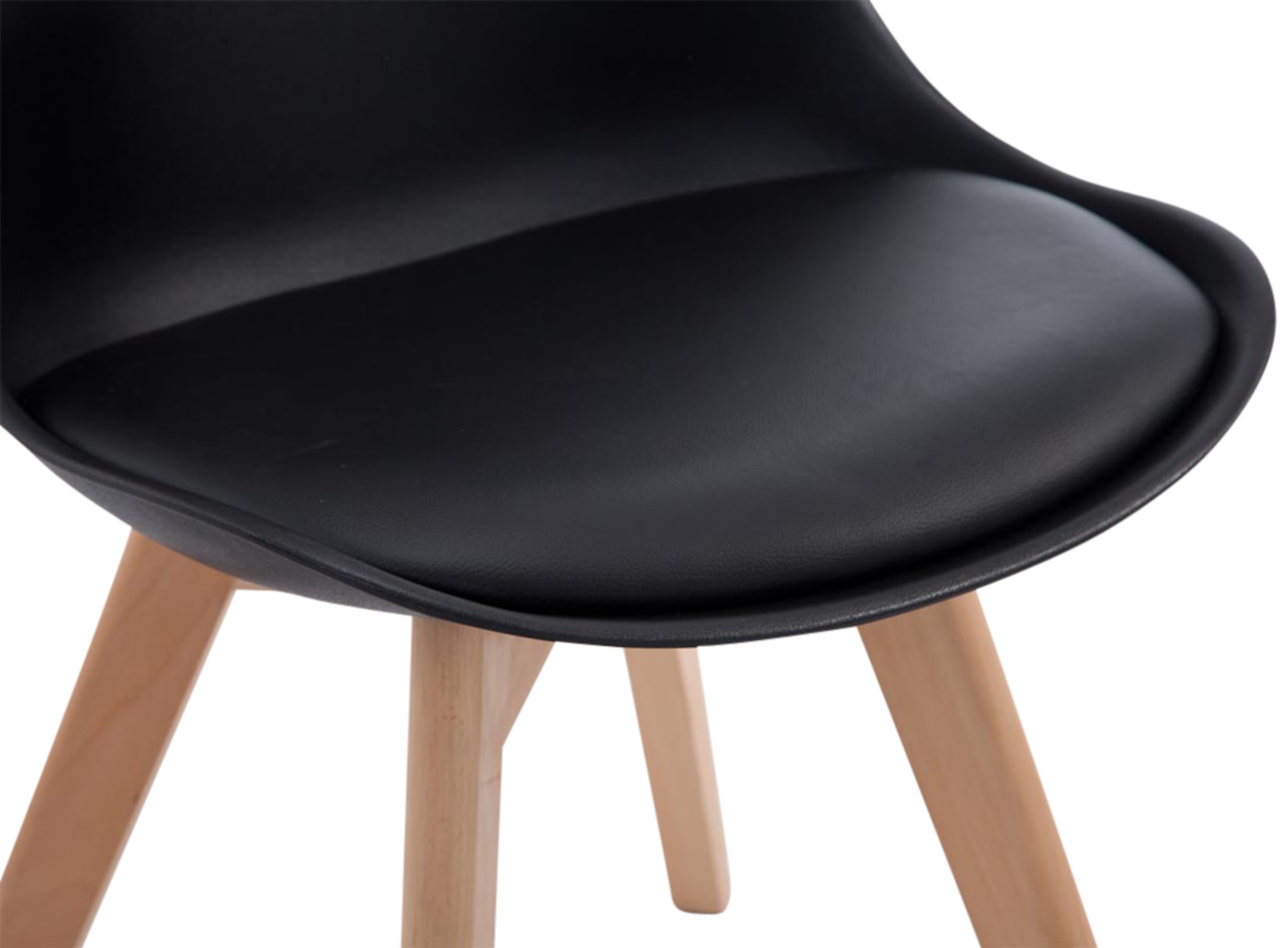 Lot de 4 chaises de salle à manger Borneo V2 en similicuir