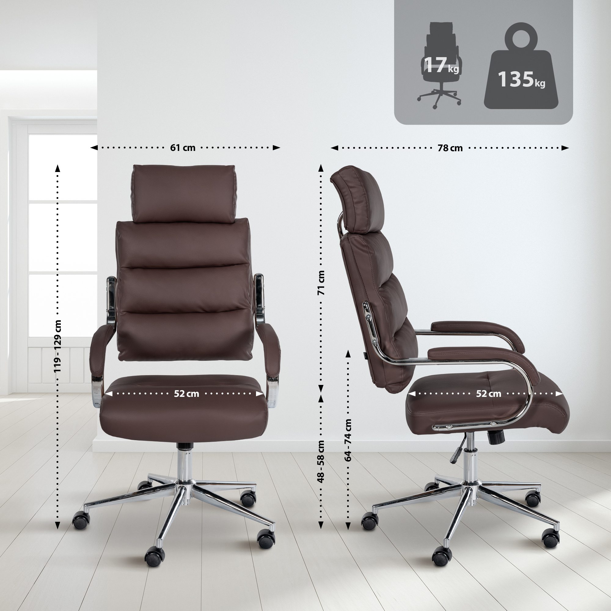 Chaise de bureau Campo