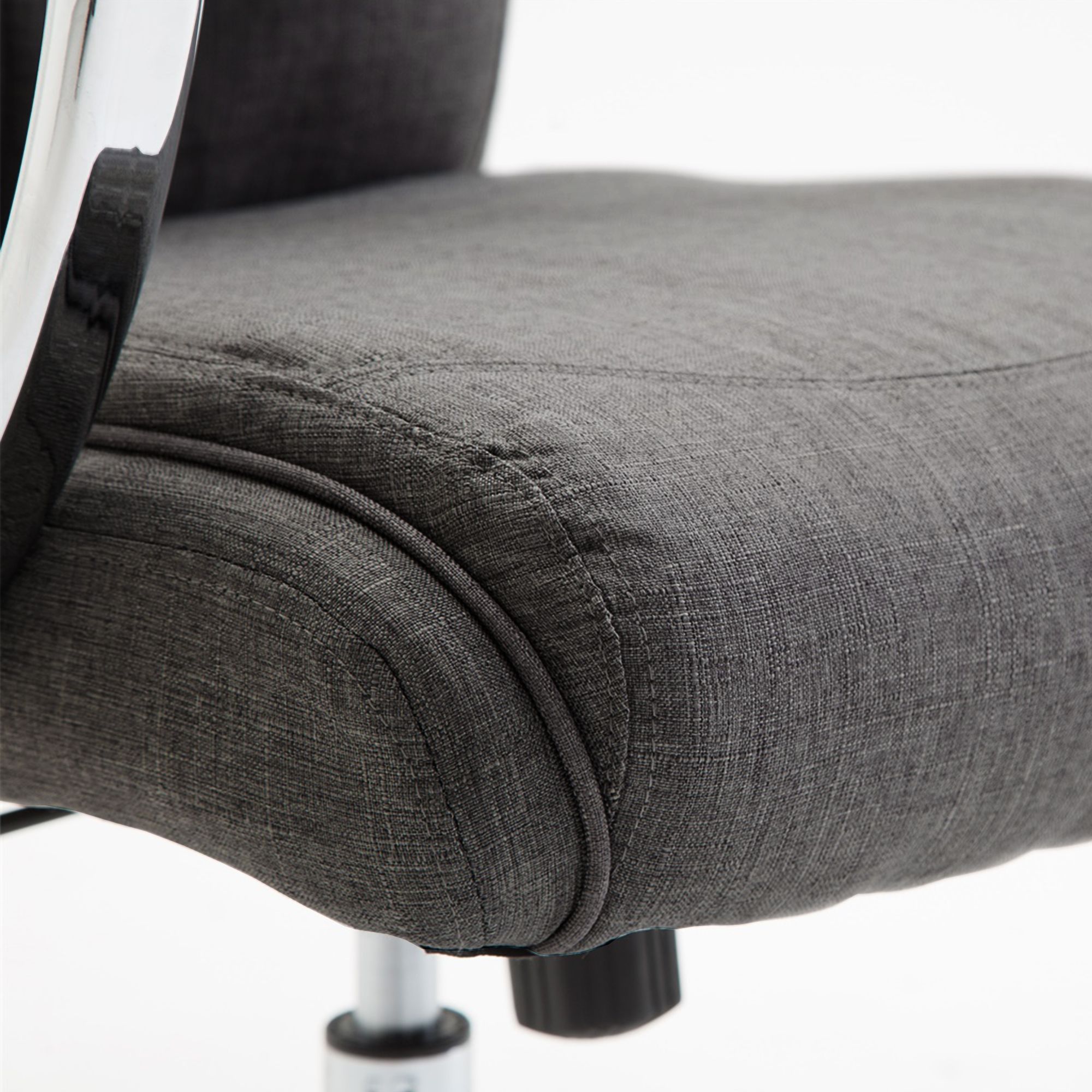 Chaise de bureau Arlen en tissu