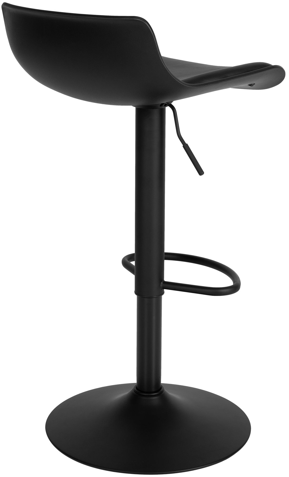 Ensemble table haute Navo avec 2 tabourets de bar en similicuir