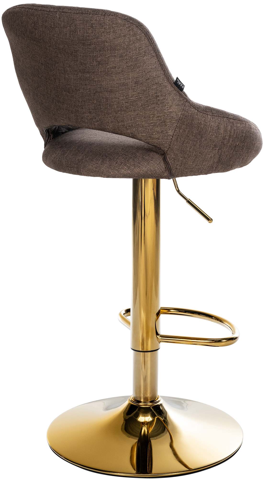 Lot de 2 tabourets de bar Milet en tissu
