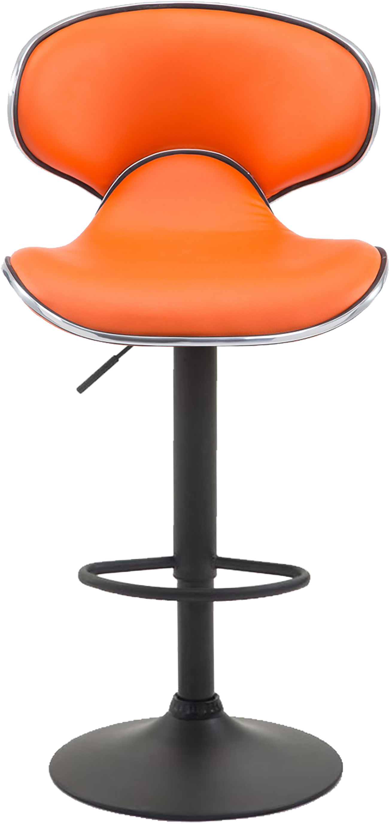 Tabouret de bar Las Vegas V2 similicuir avec pied en métal