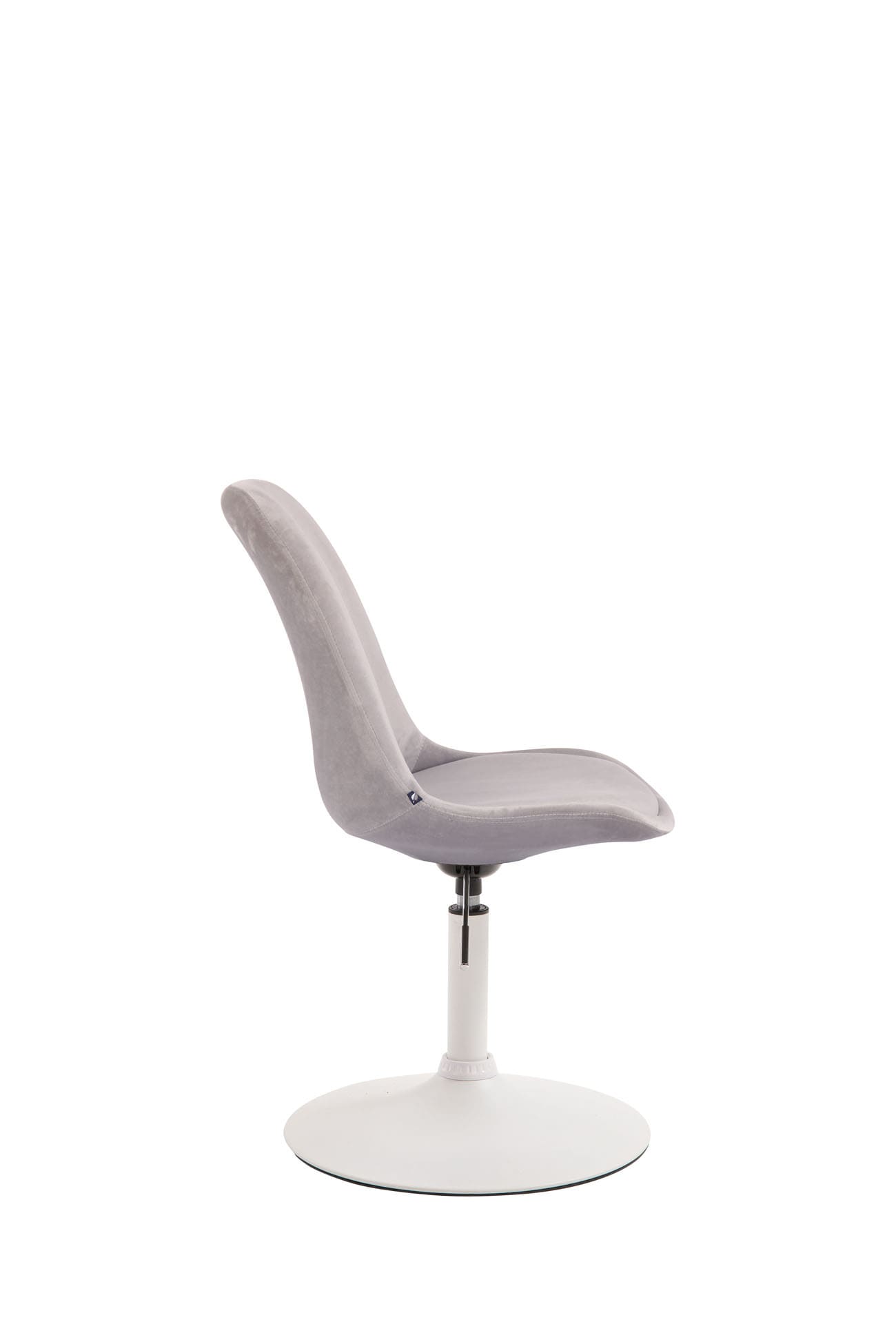 Lot de 4 Chaises de salle à manger Maverick en velours avec pied métal