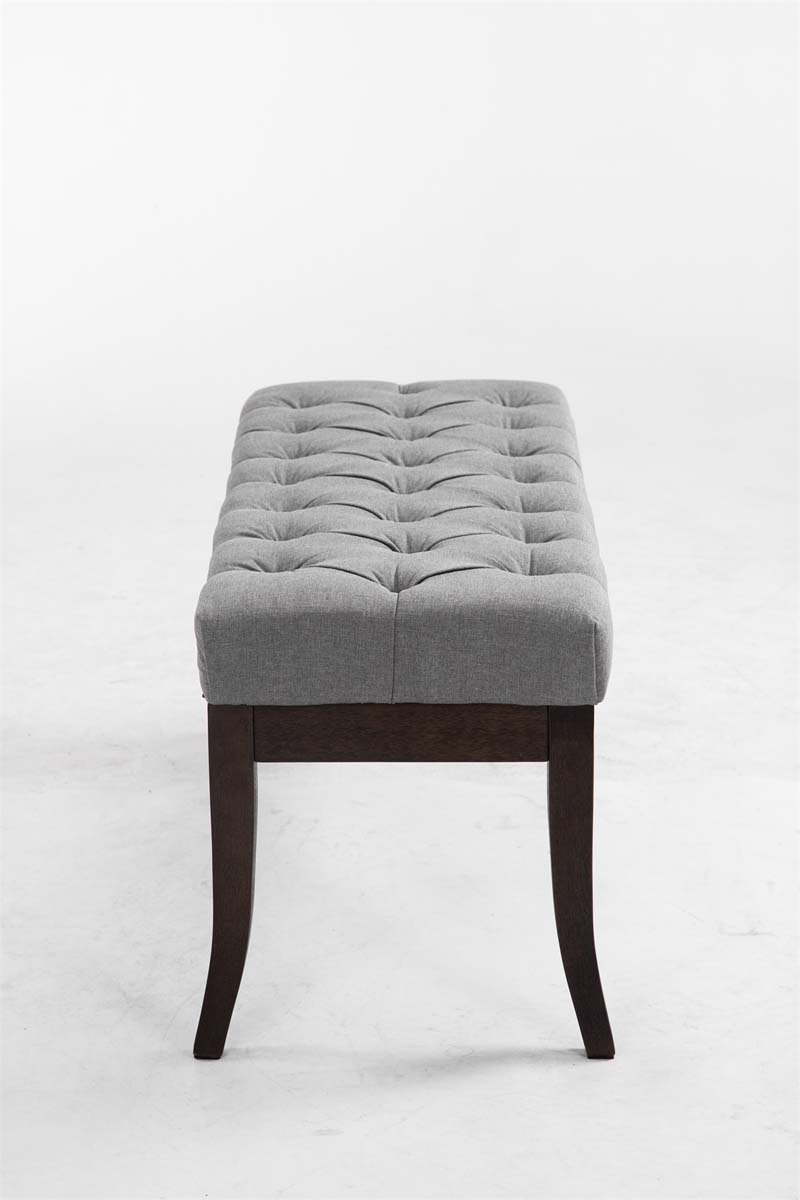 Banc Ramses tissu antique sombre