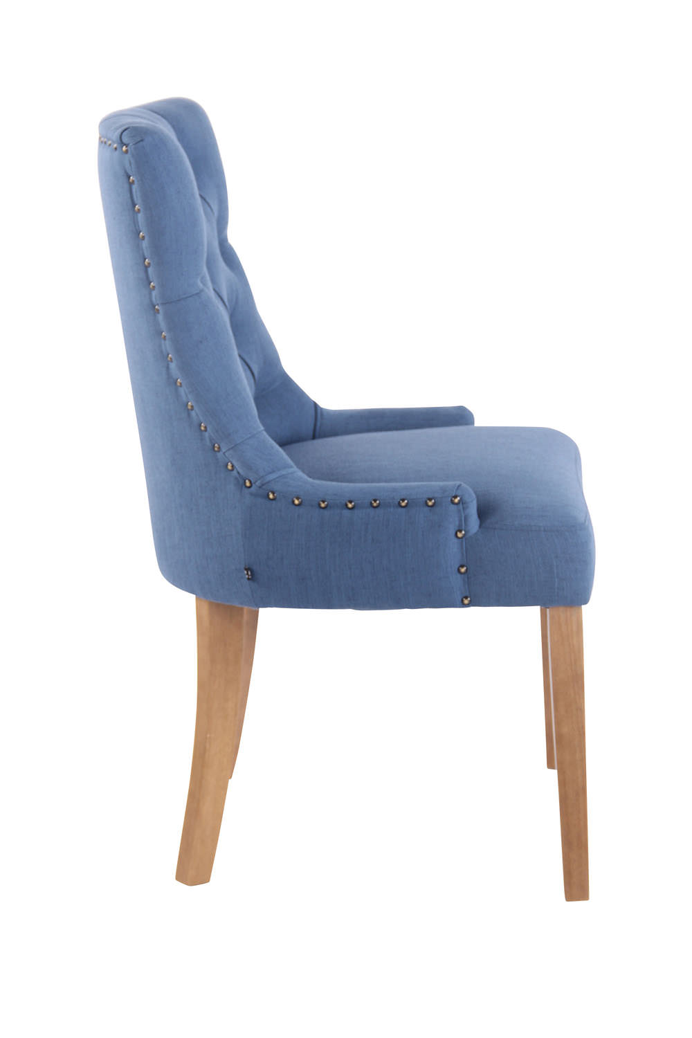 Lot de 2 chaises de salle à manger Aberdeen en tissu