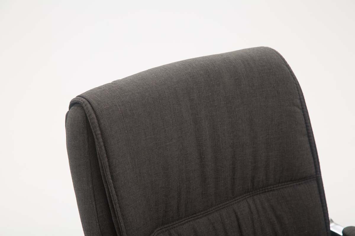 Chaise visiteur XXL Anubis tissu