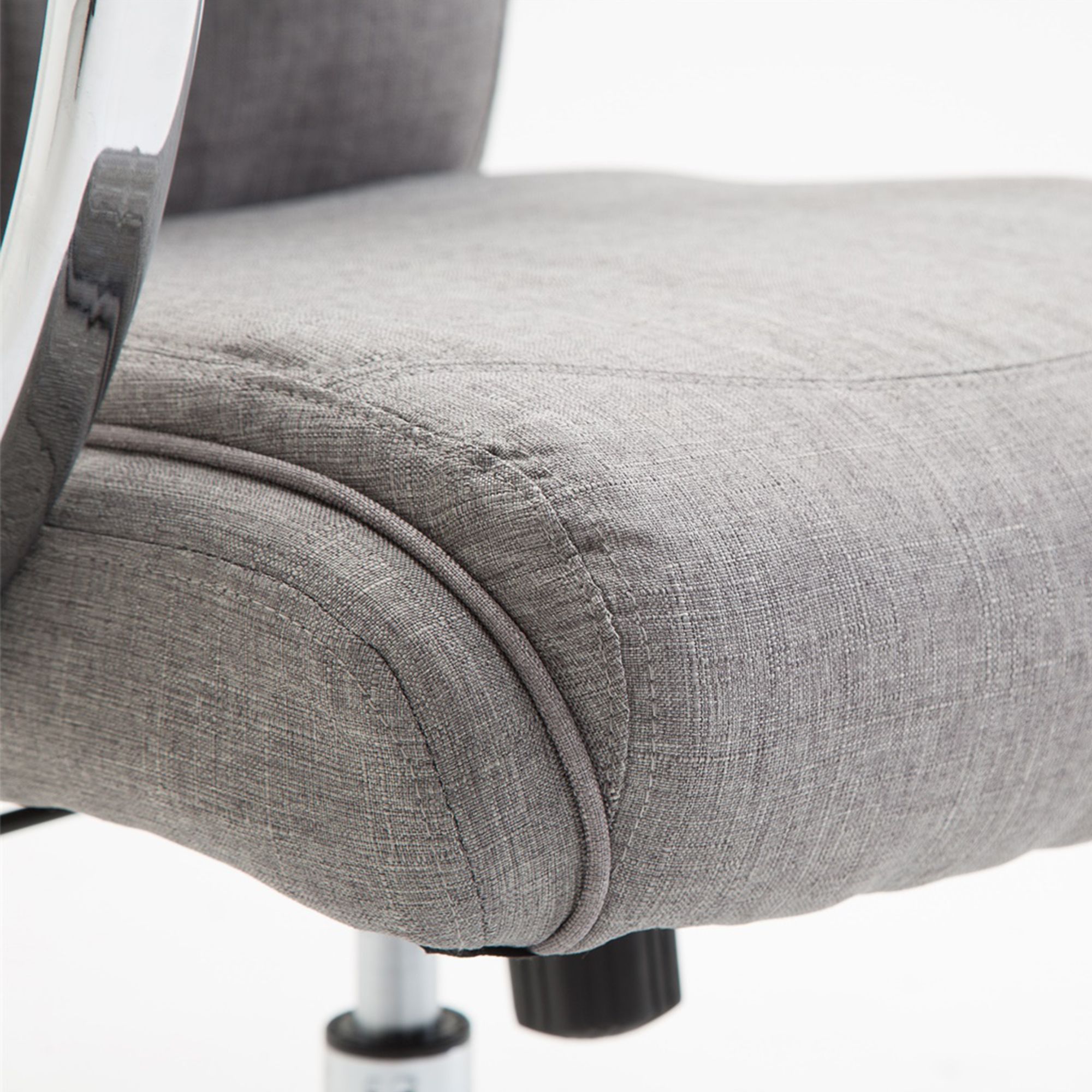 Chaise de bureau Arlen en tissu