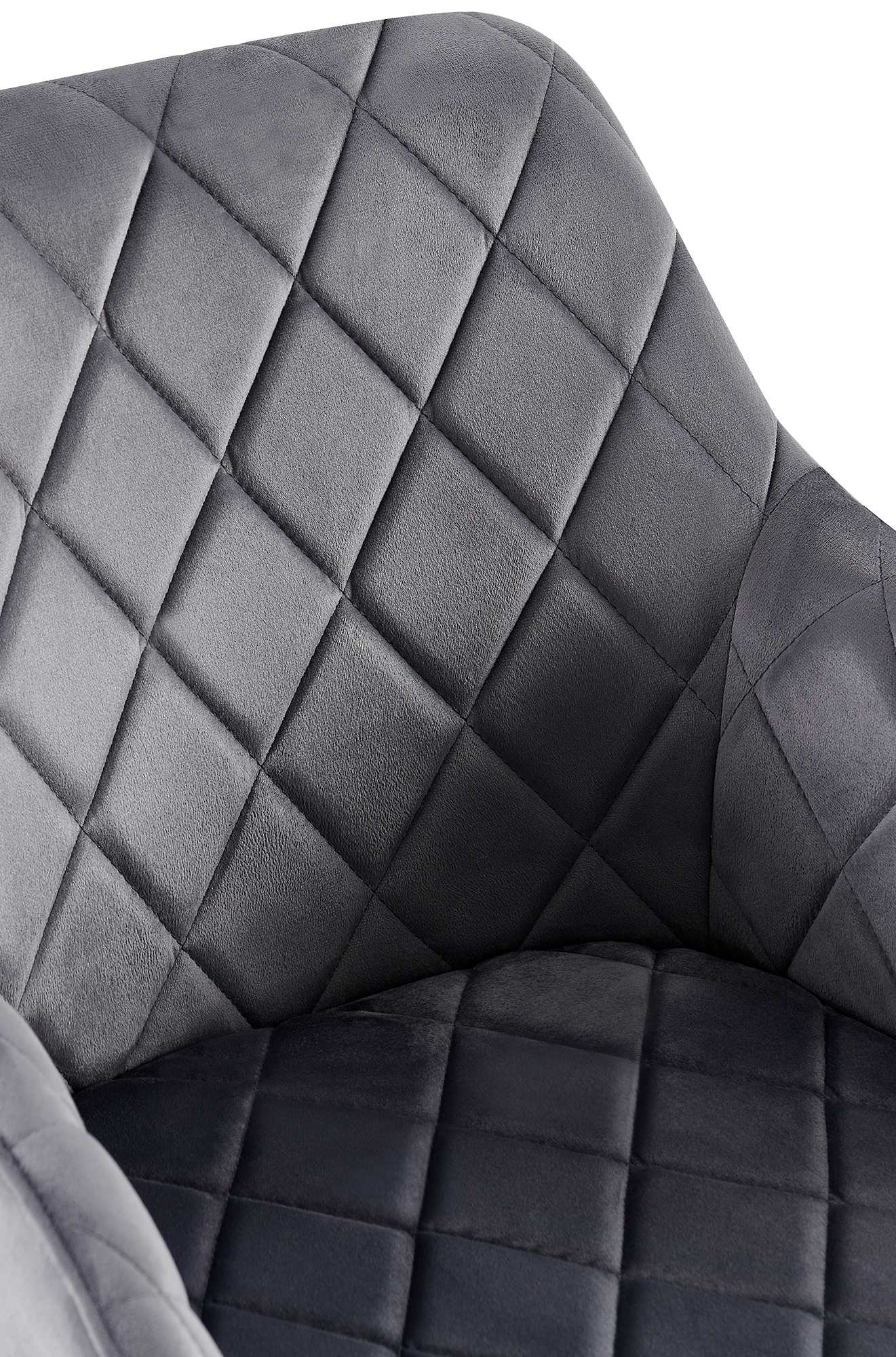 Chaise de salle à manger Monett Velours