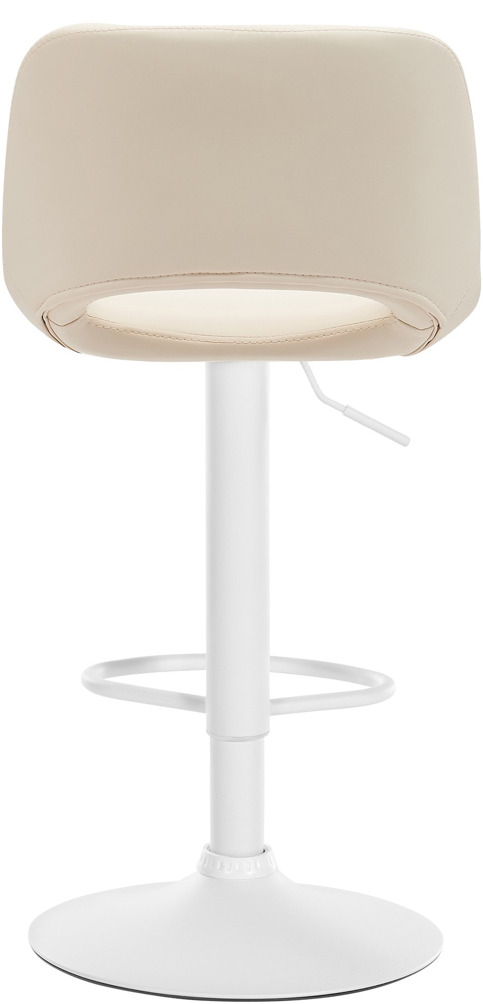 Lot de 2 tabourets de bar Camden en similicuir