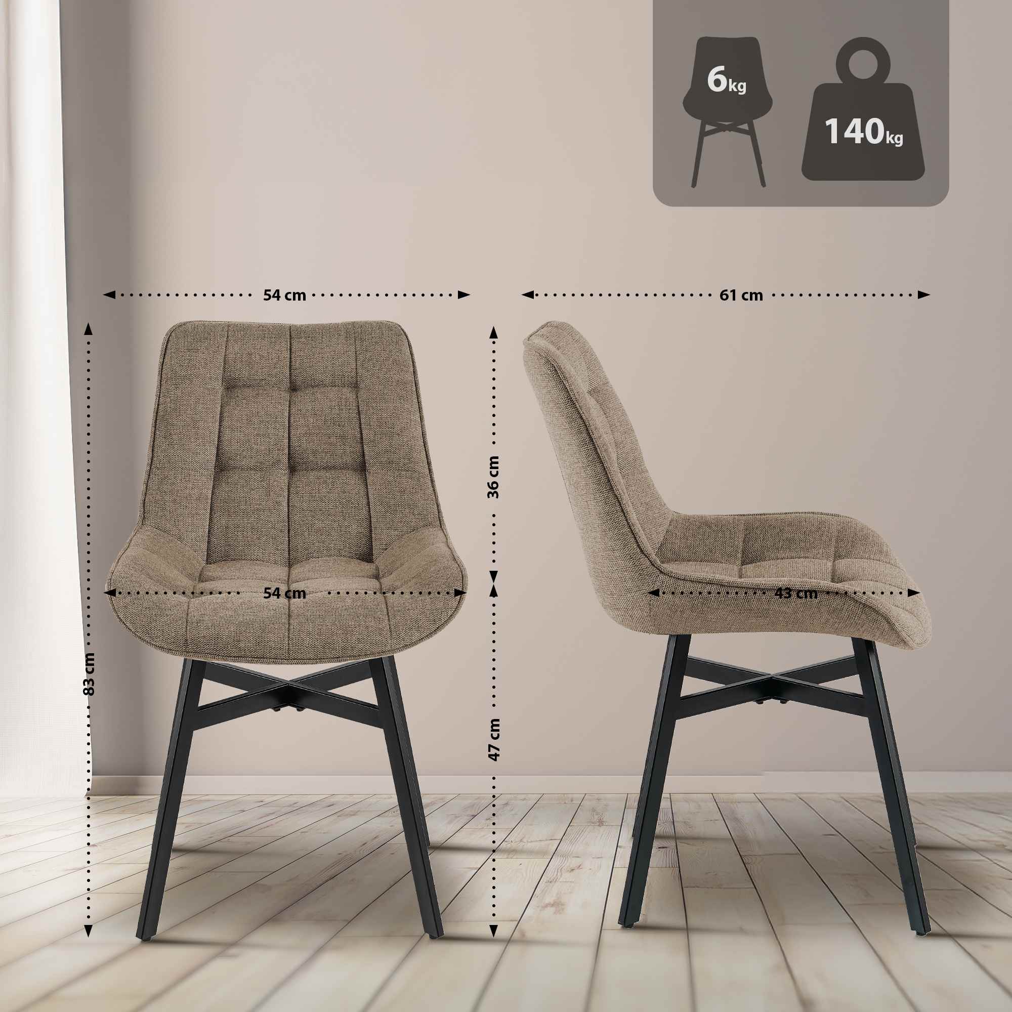 Chaise de Salle à Manger Colby