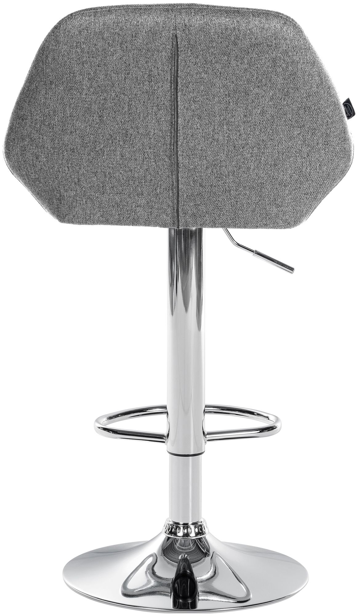 Lot de 2 tabourets de bar Braga en tissu