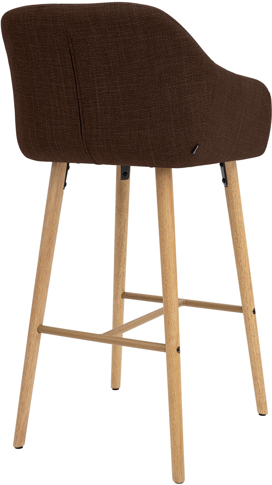 Tabouret de bar Ando tissu