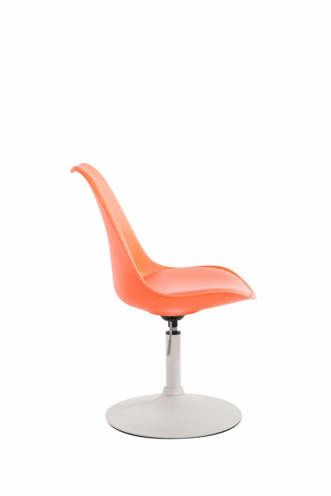 Lot de 4 Chaises de salle à manger Maverick en Plastique avec pied métal