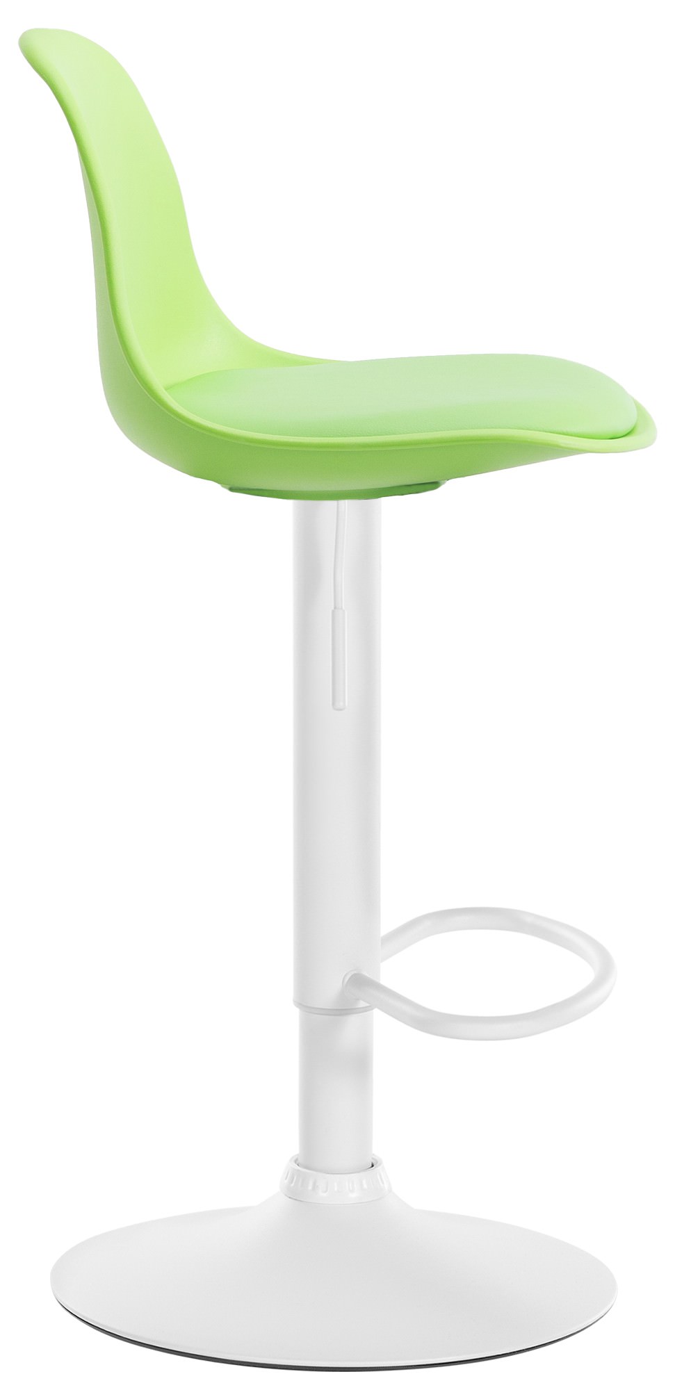 Tabouret de bar Kiel Similicuir et coque en plastique