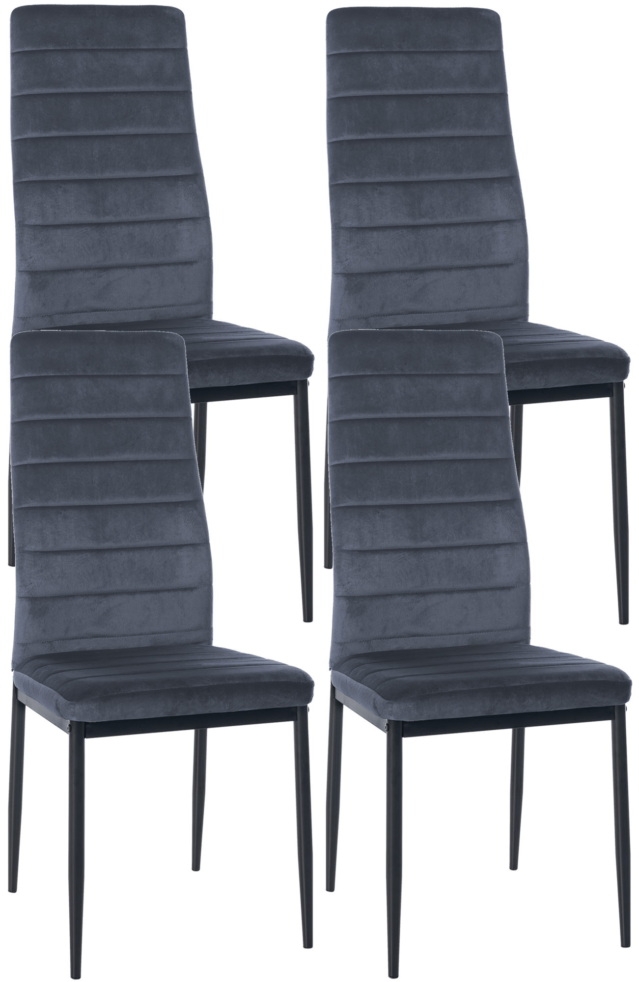 Lot de 4 chaises de salle à manger Mayfair