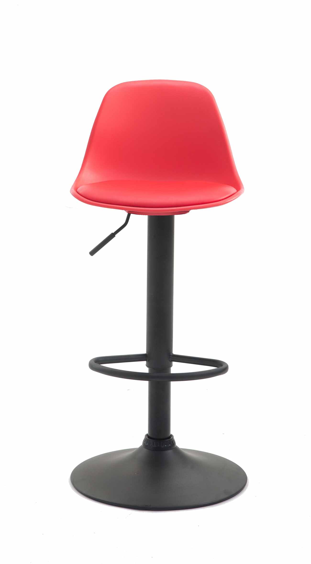 Tabouret de bar Kiel Similicuir et coque en plastique