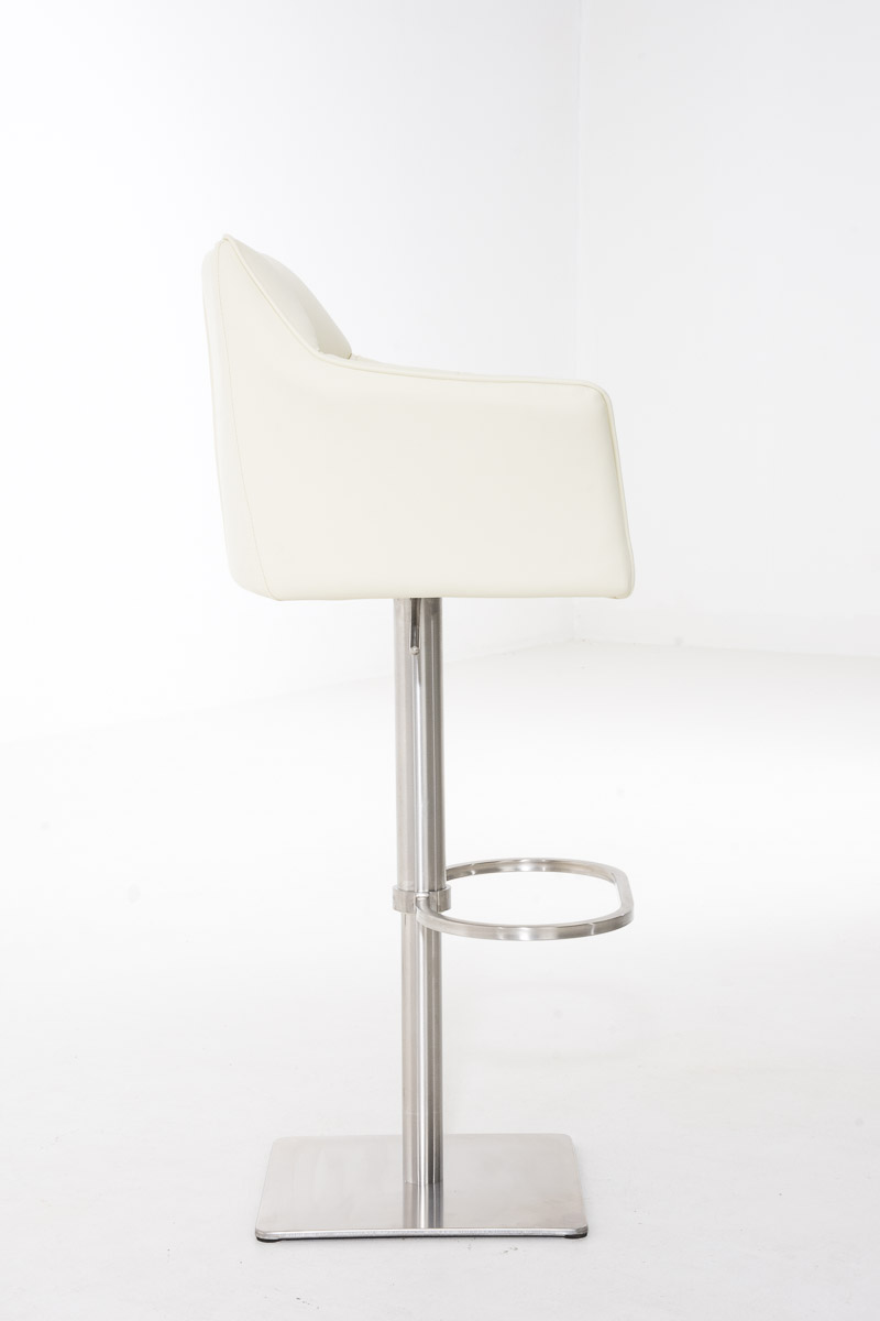 Tabouret de bar Damaso avec revetement en similicuir