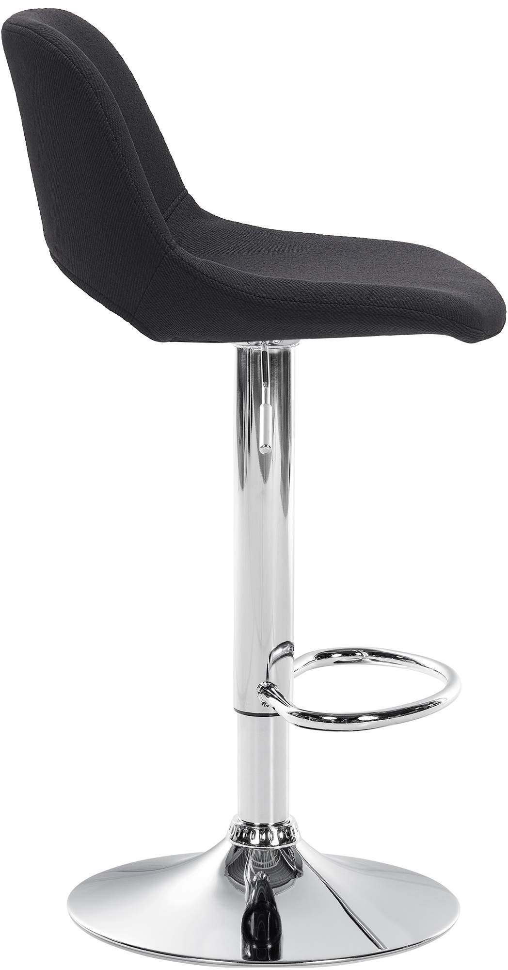 Lot de 2 tabourets de bar Camden tissu