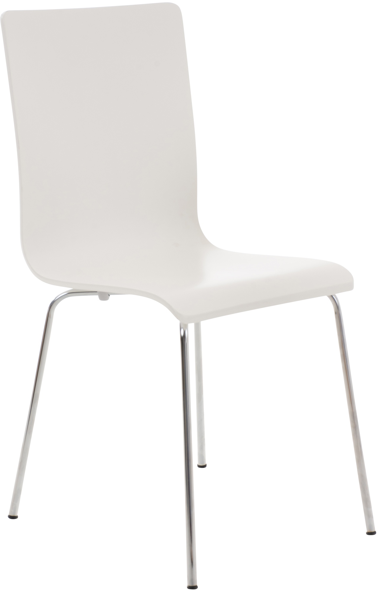 Lot de 4 chaises visiteur Pepe en bois