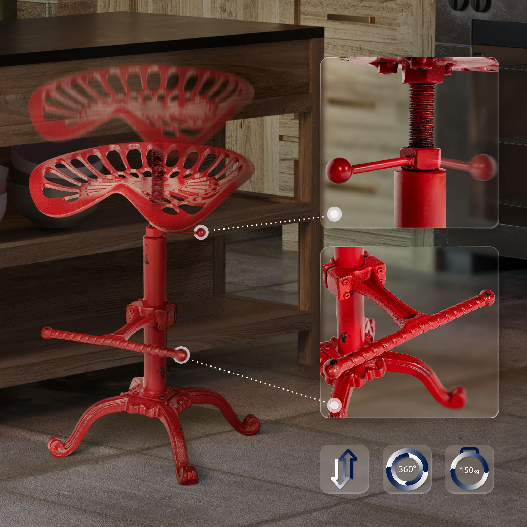 Tabouret de bar Butch au style industriel