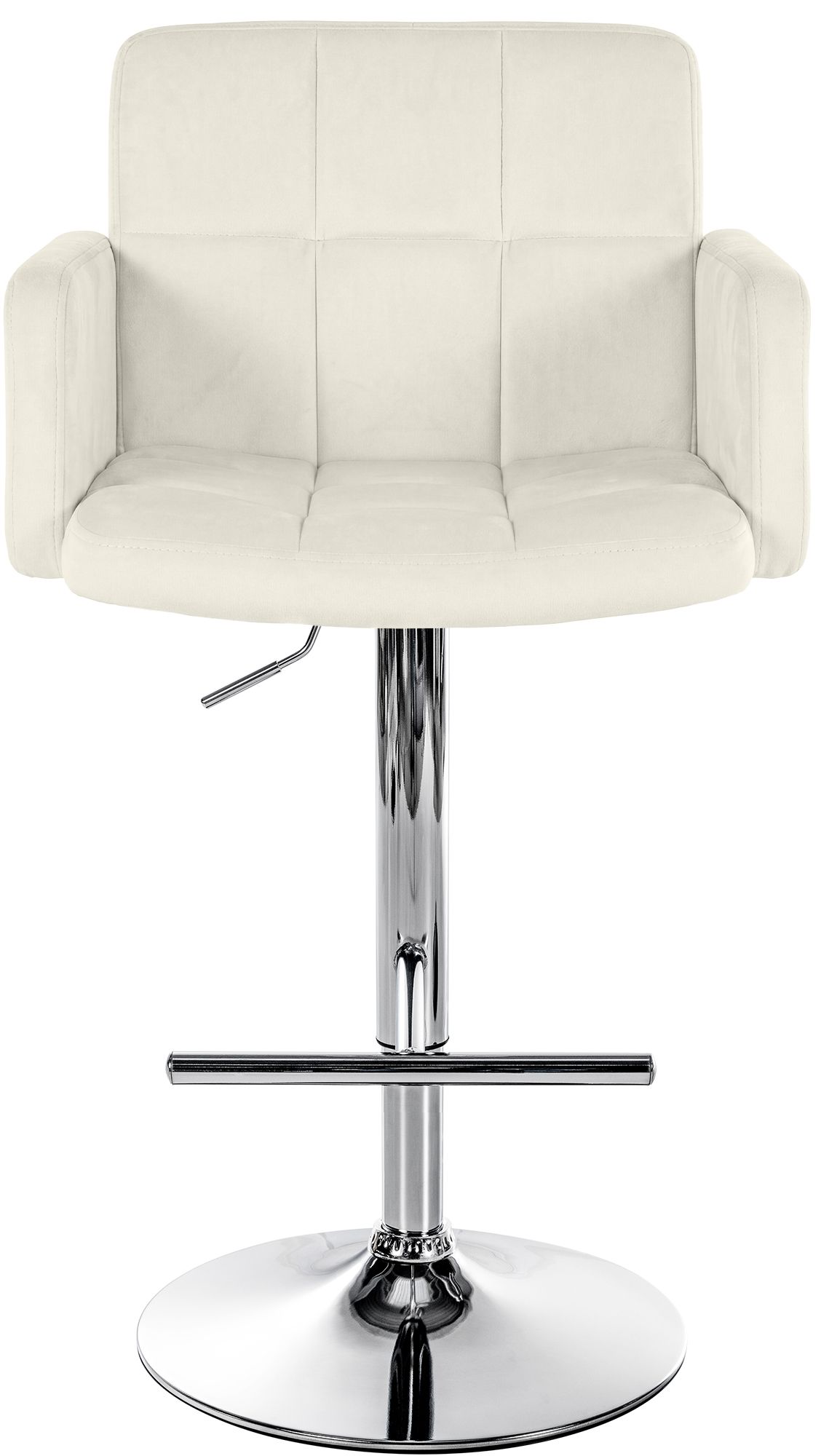 Lot de 2 tabourets de bar Los Angeles velours